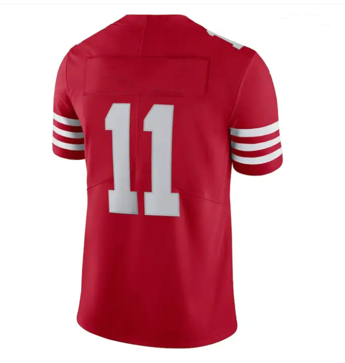 National Apparels New Top Embroidered American Stitched Football Jersey Support Personal Customization Customized Embroidered Logos